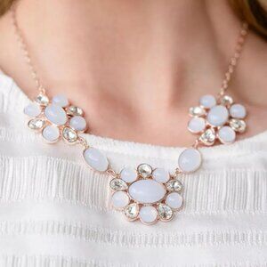 Paparazzi Jewelry Accessories - Your Chariot Awaits - Rose Gold Necklace - LOP